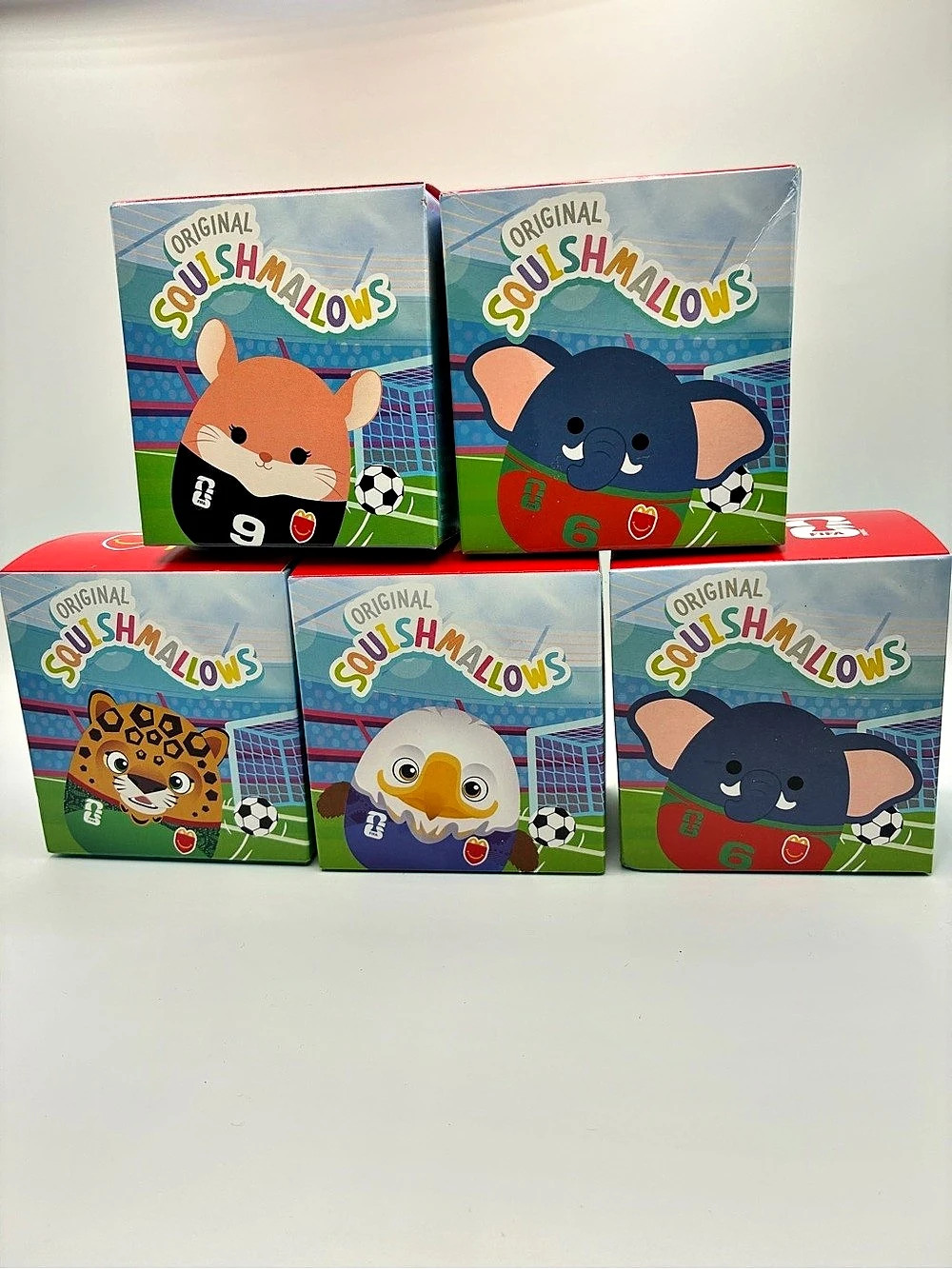 Squishmallows FIFA World Cup 2026 McDonald's Promotional Mystery Box Plush Set